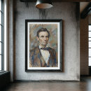 Search for abraham lincoln art President