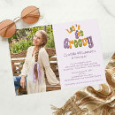 Search for groovy 60th birthday invitations For her