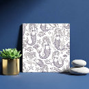 Search for mermaid pattern tiles Nautical