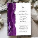 Search for purple confirmation invitations Modern