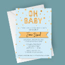 Search for gold foil baby shower invitations Gender neutral