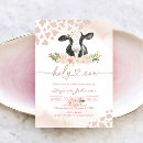 Search for cow print baby shower invitations Barnyard