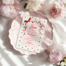 Search for valentine bridal shower invitations Pink and red