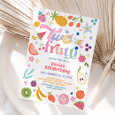 Search for twotti frutti birthday invitations Tutti frutti party
