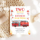 Search for rescue invitations Fire truck party