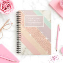 Search for rose gold stripes notebooks Elegant