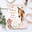 Search for horse birthday invitations Wild west