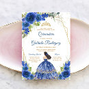 Search for blue quinceanera invitations Princess crown