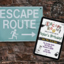 Search for escape room invitations Boy