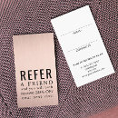 Search for salon referral cards Makeup artist