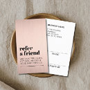 Search for salon referral cards Makeup artist