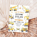 Search for construction zone invitations Excavator