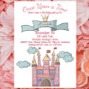 Search for cute castle invitations Pink