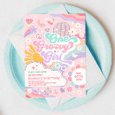 Search for groovy one birthday invitations Flower power