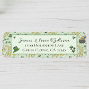 Search for leprechauns return address labels Ireland