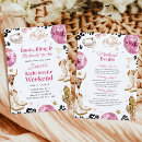 Search for boots and bling invitations Pink