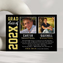 Search for two graduates invitations For him
