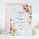 Search for beeday invitations Flowers