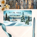 Search for pine trees return address labels Landscape