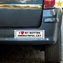 Search for i love cats bumper stickers Funny
