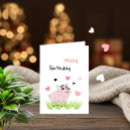 Search for pink pig birthday cards Piggy