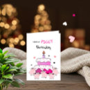 Search for pink pig birthday cards Piggy