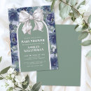 Search for sage green and navy blue invitations For her