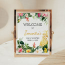 Search for hawaiian welcome signs Luau
