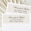 Search for fancy ornate return address labels Modern