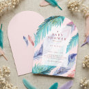 Search for tribal baby girl shower invitations Wild one