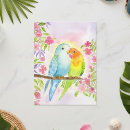 Search for love birds postcards Botanical