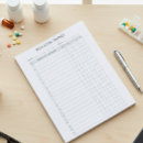 Search for medical notepads Medication