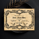 Search for goth halloween invitations Dark