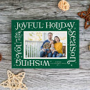 Search for lettering christmas cards Two photos