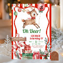Search for deer birthday invitations For kids