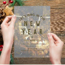 Search for new years eve christmas invitations Sparkle