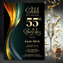Search for surprise 55th birthday invitations Modern