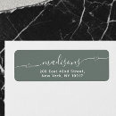 Search for family name return address labels Green
