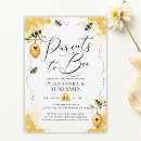 Search for parents to bee baby shower invitations Bumblebee