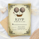 Search for hot air balloon rsvp cards Victorian