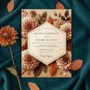 Search for dahlia wedding invitations Elegant