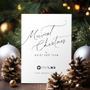 Search for logo christmas cards Black and white