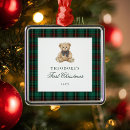 Search for teddy bear christmas tree decorations Xmas