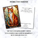 Search for stained glass cards Orange