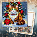 Search for cat family christmas cards Whimsical
