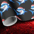 Search for ocean christmas wrapping paper Shark