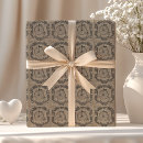 Search for burlap wrapping paper Vintage