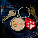 Search for dog design canine key rings Pet lover