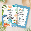 Search for roar birthday invitations Jungle