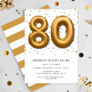 Search for turning 80 invitations Eighty